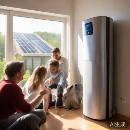 新能源热水器，环保节能，电池维