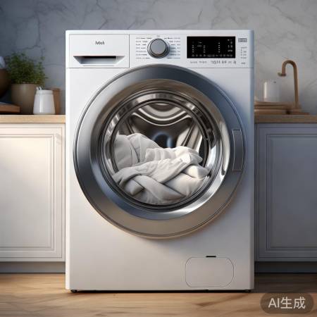 8公斤容量洗衣机，适合三口之家