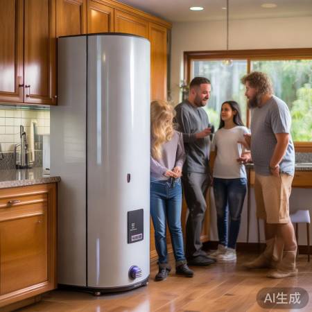 确保热水器地线安全，定期检查防