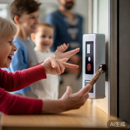 指纹锁,一指易用,多指更安。