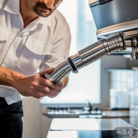 连接燃气管道，检查泄漏保安全。