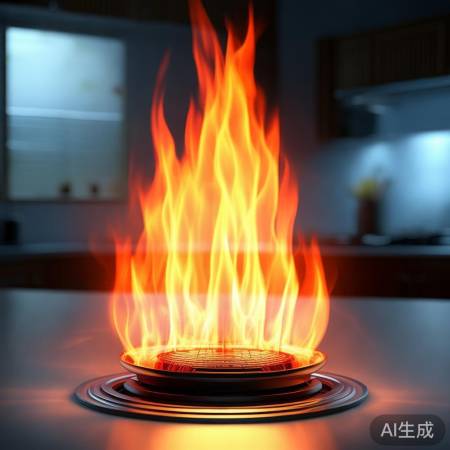 燃气热水器，火苗大小示加热强，