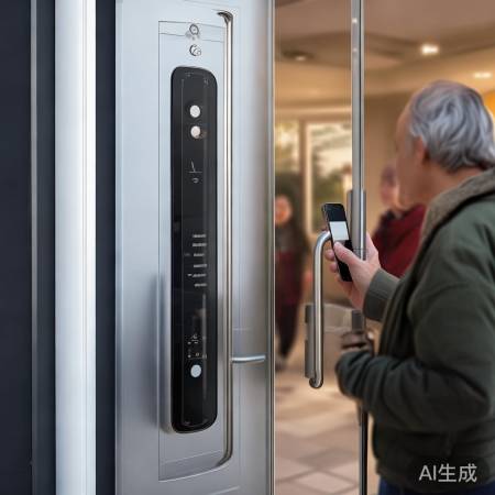 “沃尔玛防盗门，远程开锁，省时