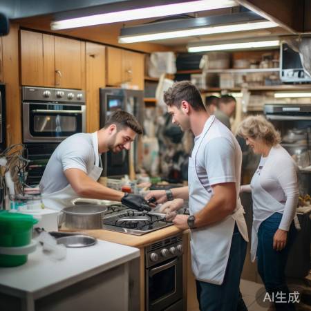 厨博士家电维修，专业快修，环保