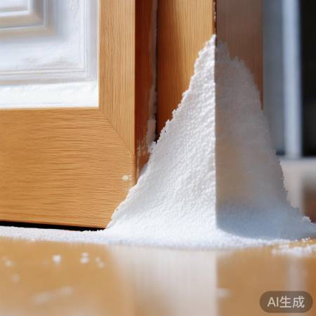 “更换泡沫胶,门缝密封无忧”