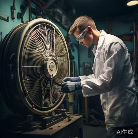 风机螺丝检查与紧固