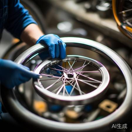 清洗涂油，逆序装钢圈。