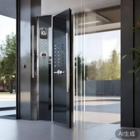 家德利智能防盗门，多解锁方式，