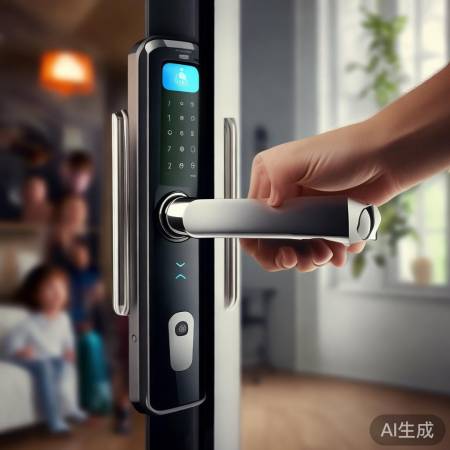 智能锁安全可靠，多重防护保家园