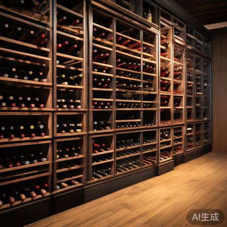 酒柜红酒格子，美观有序必备！