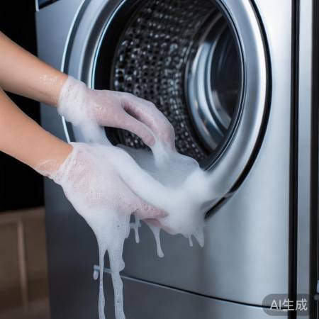 洗衣机定期清洁，衣物更舒适