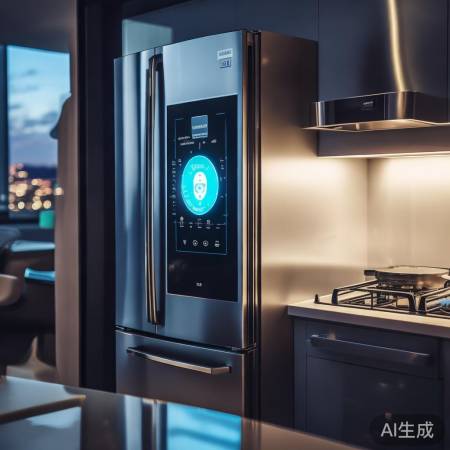 厨房智能化，智能冰箱提醒，燃气