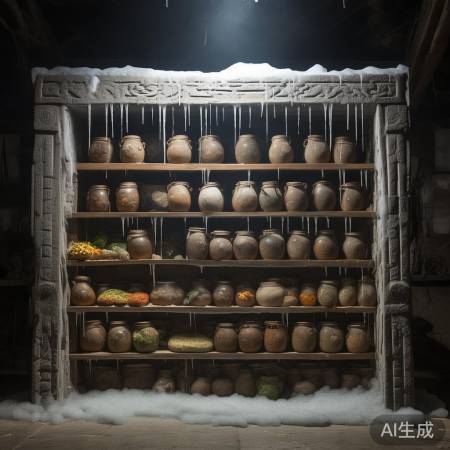 古代冰箱容量百石起，藏冰缸可几