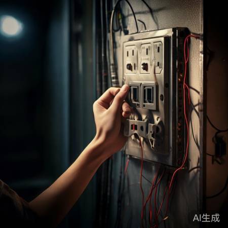 热水器未拔电，存在漏电风险。