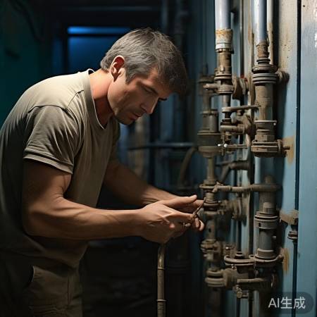 燃气管道堵塞，细铁丝清理或专业