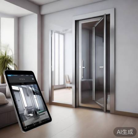 盼盼门：智能家居，安全无忧。