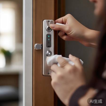智能锁慢解疑,传感器清洁即见效