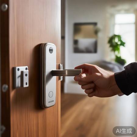 智能锁便捷，刷卡开锁，远程控制