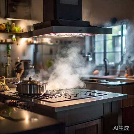 “油烟危害大，油烟机守护厨房健