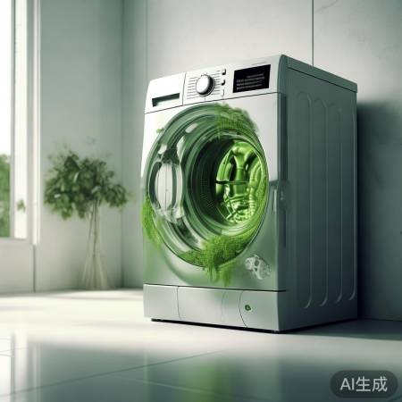 洗衣机环保设计，降解材料减污染