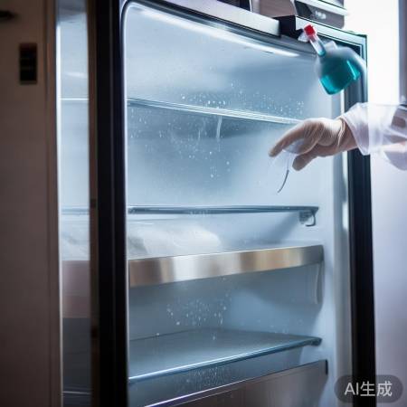 冰箱消毒，密封条勿忘！