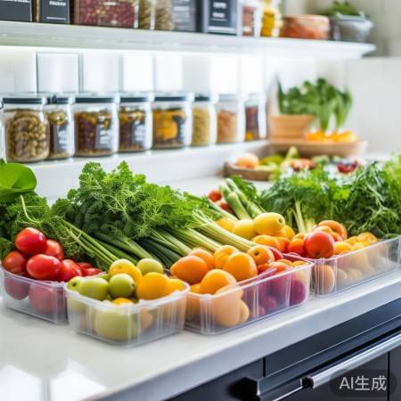 分类存放，生熟分离，通风防腐。