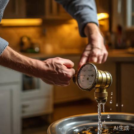 检查水压，缓慢开阀门