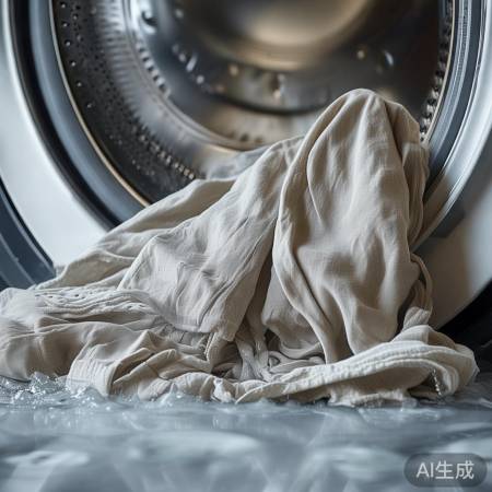 材质厚实、水滴泡沫影响甩干