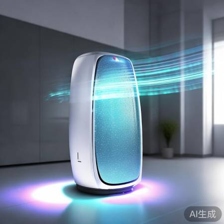 光触媒净化：纳米二氧化钛，除菌