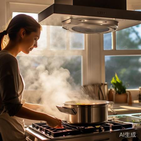 烹饪通风，开窗抽油烟