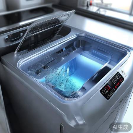 双桶甩干盖，人性设计，安全省心