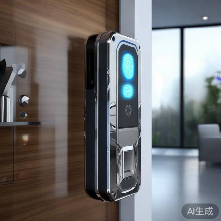 艾诗特指纹锁，安全便捷。