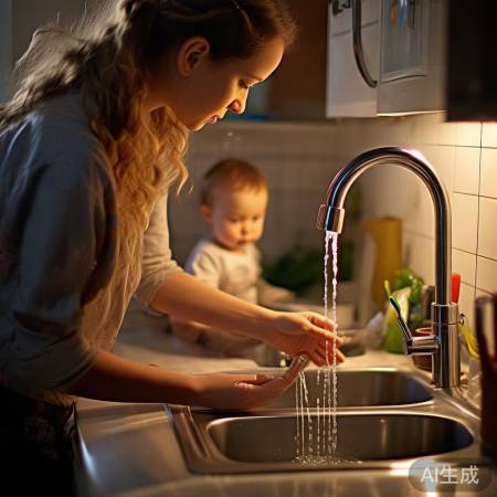 排水缓慢，防溅防伤童