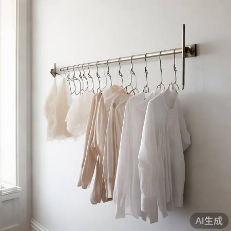 壁挂衣架，防滑晾晒内衣佳选。