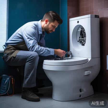 马桶异响需专业人员维修，星月售