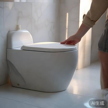 “减少马桶噪音，轻放盖板，定期