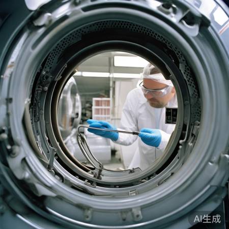 洗衣机机械检查，排除异物卡住。