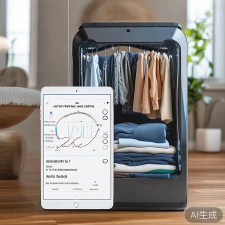 欧特斯空气能，智能烘干衣物。