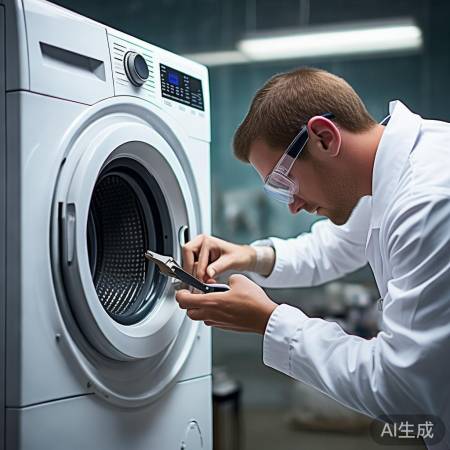 “异物取出，断电操作，试洗衣机
