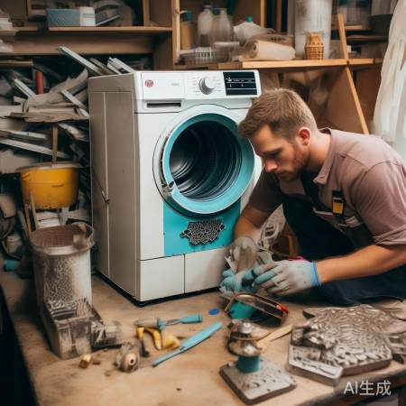 洗衣机翻新，DIY时尚焕新！