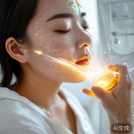 “金羚洗衣机助我一周去黑头，肤