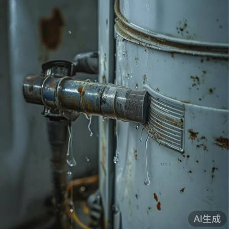 电热水器部件老化，密封性下降，