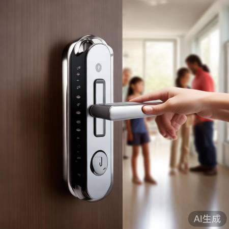 指纹锁快速便捷,多方式解锁无忧