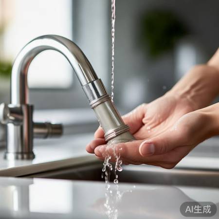 清洁陶瓷喷嘴瞬间