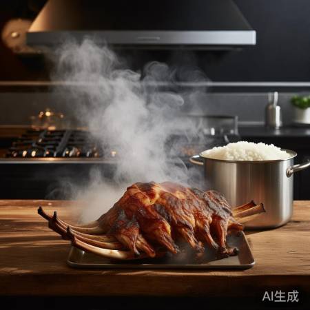 烤羊骨,油烟机清洁,燃气灶煮饭