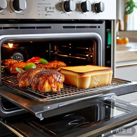 烤功能出色，易清洁，美味佳肴轻