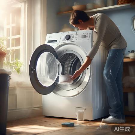 “洗衣小窍门：通风晾干除异味。