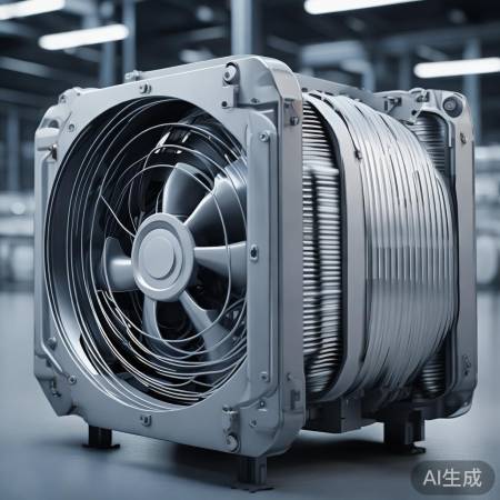 风机盘管：风叶抽送空气，盘管散