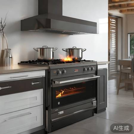 厨房神器，环保集成灶，创新排烟
