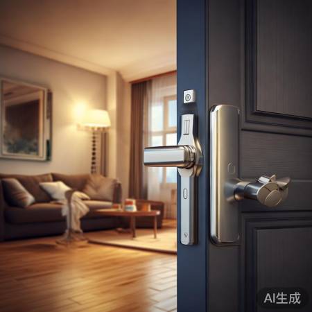 智能锁体，新疆装修必备，简单易